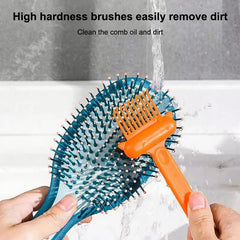 2In1 Comb Cleaning Brush Hairbrush Cleaner Rake Comb Embedded Tool Mini Hair Dirt Remover For Removing Hair Dust Home Salon Use