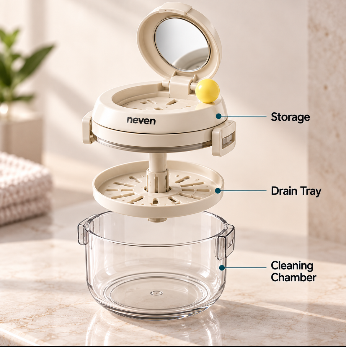 Portable Ultrasonic Dental Cleaner